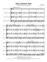 Baby Elephant Walk - MANCINI - Partition - Saxophone